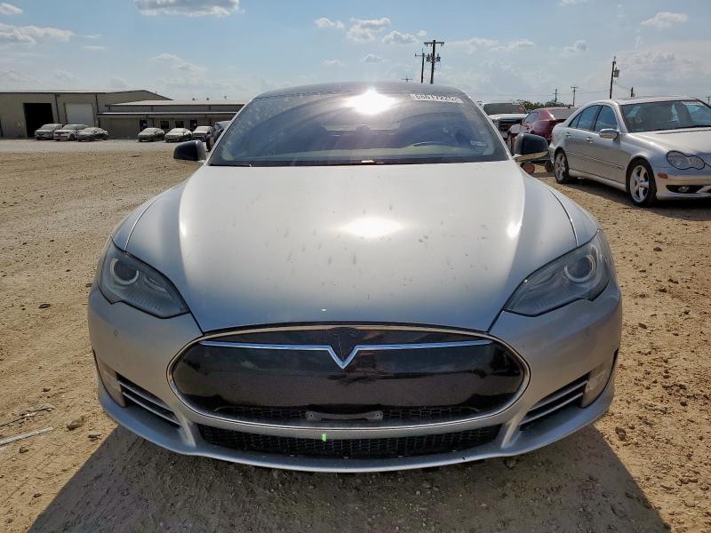 5YJSA1H15EFP38605 - 2014 TESLA MODEL S İki rəngli foto 5