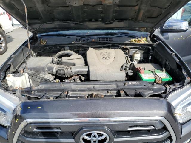 3TMGZ5AN4GM014339 - 2016 TOYOTA TACOMA DOUBLE CAB GRAY photo 11