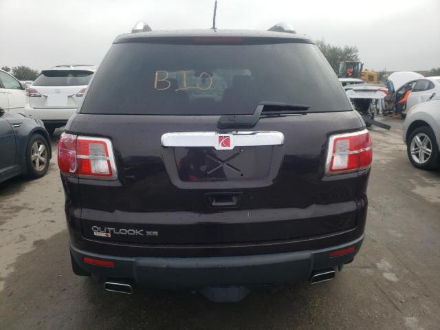 5GZER33748J170873 - 2008 SATURN OUTLOOK XR BURGUNDY photo 6