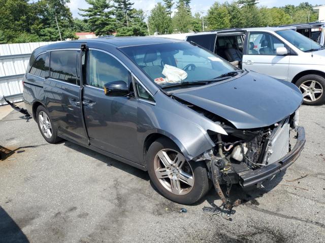 5FNRL5H92CB044005 - 2012 HONDA ODYSSEY TOURING GRAY photo 4