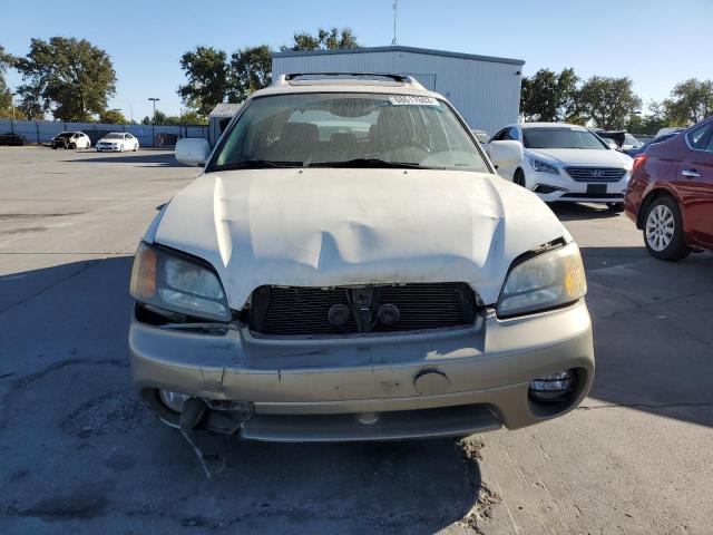 4S3BH806337646729 - 2003 SUBARU LEGACY OUTBACK H6 3.0 LL BEAN WHITE photo 5