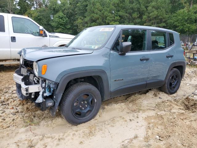 ZACCJBAB4JPJ56931 - 2018 JEEP RENEGADE SPORT BLUE photo 1