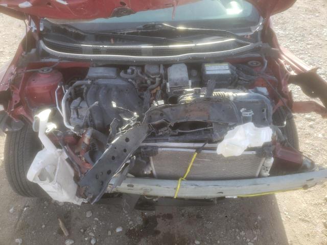 3N1CN7AP0KL877471 - 2019 NISSAN VERSA S RED photo 11