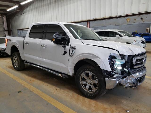 1FTFW1E56MKD30318 - 2021 FORD F150 SUPERCREW WHITE photo 4