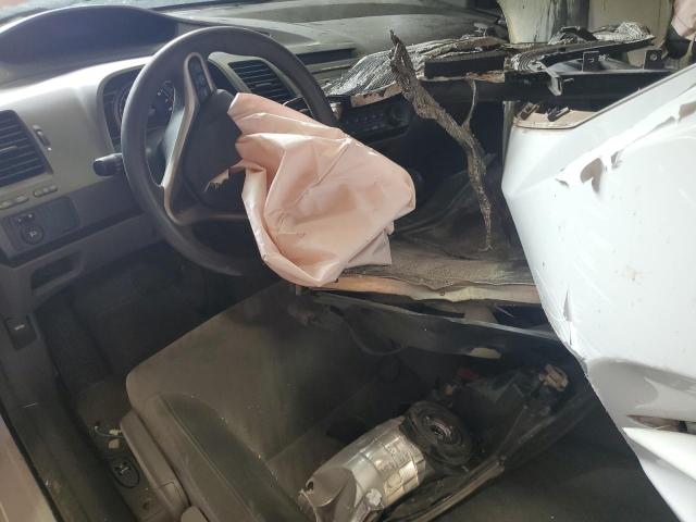 2HGFG1B86BH515549 - 2011 HONDA CIVIC EX WHITE photo 8