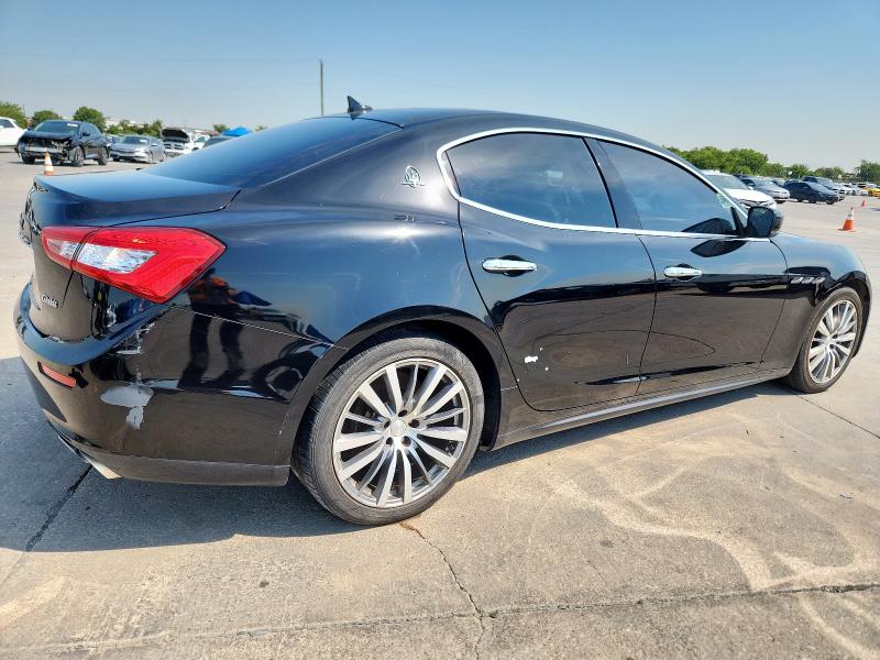 ZAM57RSA6G1189216 - 2016 MASERATI GHIBLI S أسود صورة 3