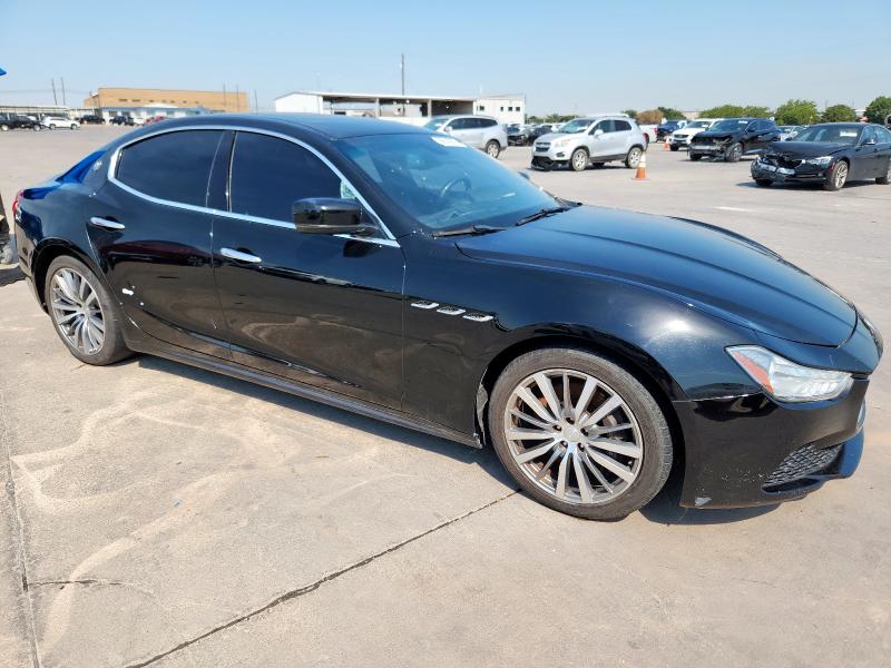 ZAM57RSA6G1189216 - 2016 MASERATI GHIBLI S أسود صورة 4