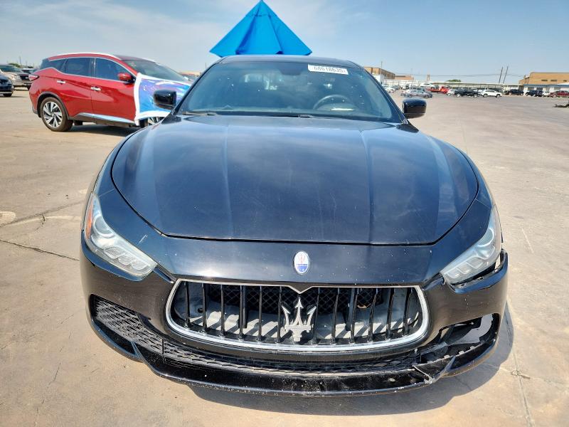 ZAM57RSA6G1189216 - 2016 MASERATI GHIBLI S أسود صورة 5