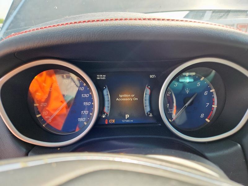 ZAM57RSA6G1189216 - 2016 MASERATI GHIBLI S أسود صورة 9