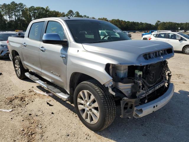 5TFHW5F14FX437966 - 2015 TOYOTA TUNDRA CREWMAX LIMITED SILVER photo 4