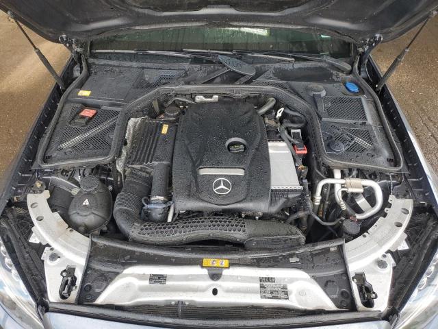 55SWF4KB9FU008427 - 2015 MERCEDES-BENZ C 300 4MATIC CHARCOAL photo 11
