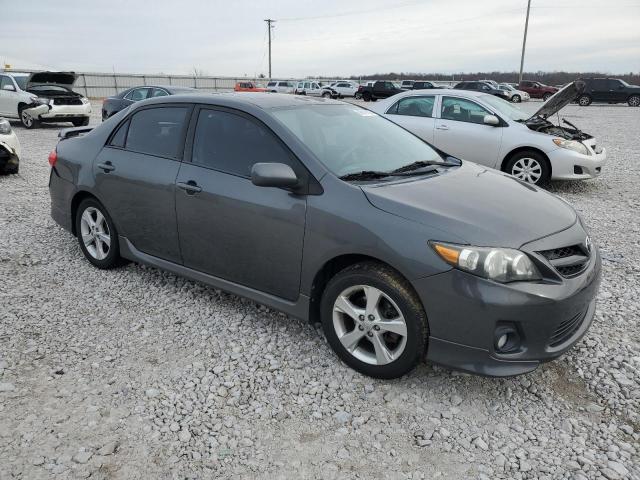 2T1BU4EE4BC666604 - 2011 TOYOTA COROLLA BASE GRAY photo 4