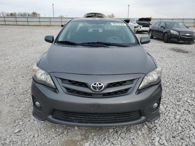 2T1BU4EE4BC666604 - 2011 TOYOTA COROLLA BASE GRAY photo 5