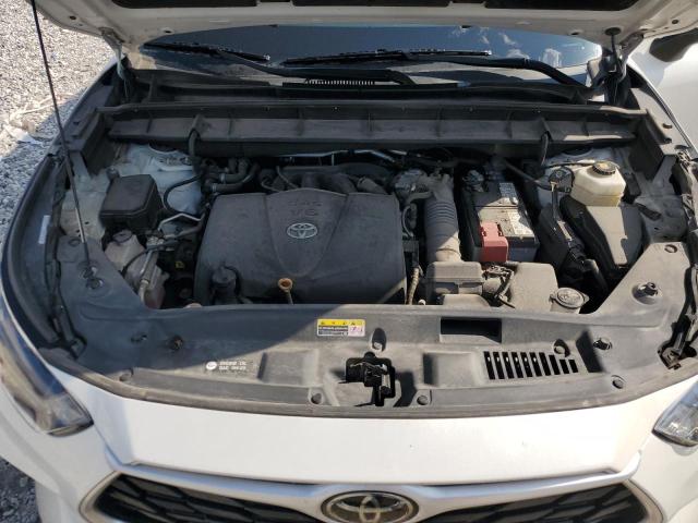 5TDGZRAH6MS043712 - 2021 TOYOTA HIGHLANDER XLE Սպիտակ լուսանկար 12