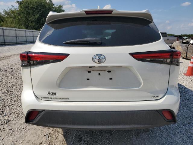 5TDGZRAH6MS043712 - 2021 TOYOTA HIGHLANDER XLE Սպիտակ լուսանկար 6