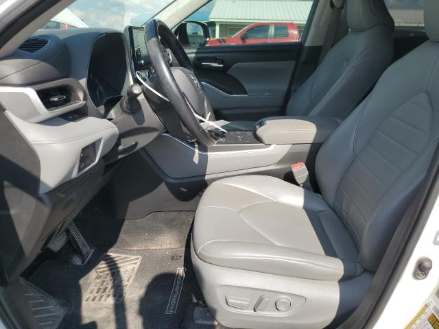 5TDGZRAH6MS043712 - 2021 TOYOTA HIGHLANDER XLE Սպիտակ լուսանկար 7