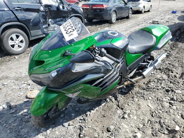 JKBZXNJ17JA005902 - 2018 KAWASAKI ZX1400 J GREEN photo 2