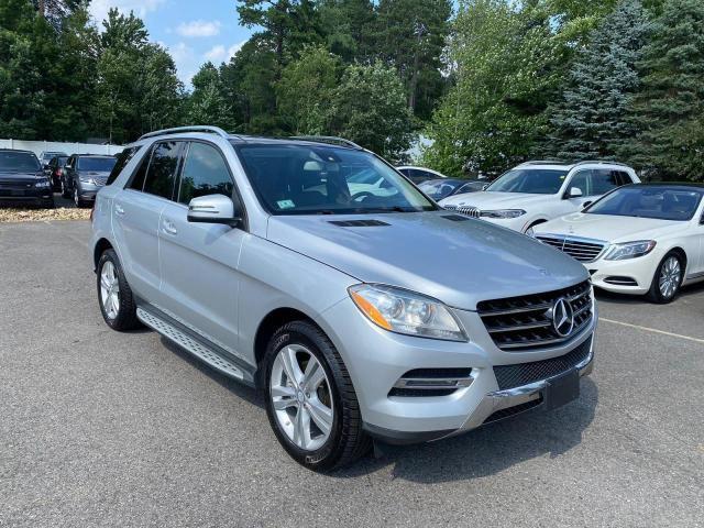 4JGDA5HB2EA335758 - 2014 MERCEDES-BENZ ML 350 4MATIC SILVER photo 2