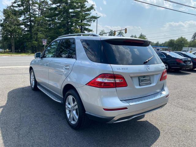 4JGDA5HB2EA335758 - 2014 MERCEDES-BENZ ML 350 4MATIC SILVER photo 4