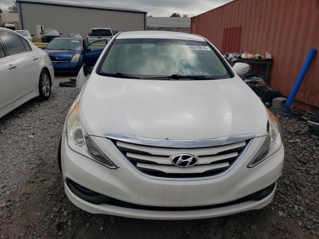 5NPEB4AC0EH918762 - 2014 HYUNDAI SONATA GLS WHITE photo 5