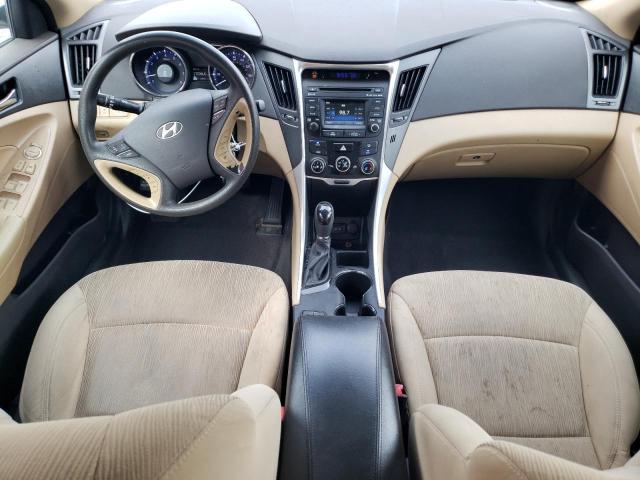 5NPEB4AC0EH918762 - 2014 HYUNDAI SONATA GLS WHITE photo 8