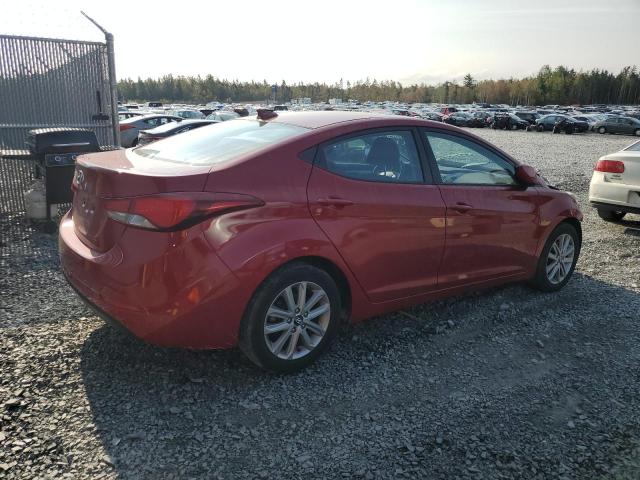 KMHDH4AE3GU591449 - 2016 HYUNDAI ELANTRA SE RED photo 3