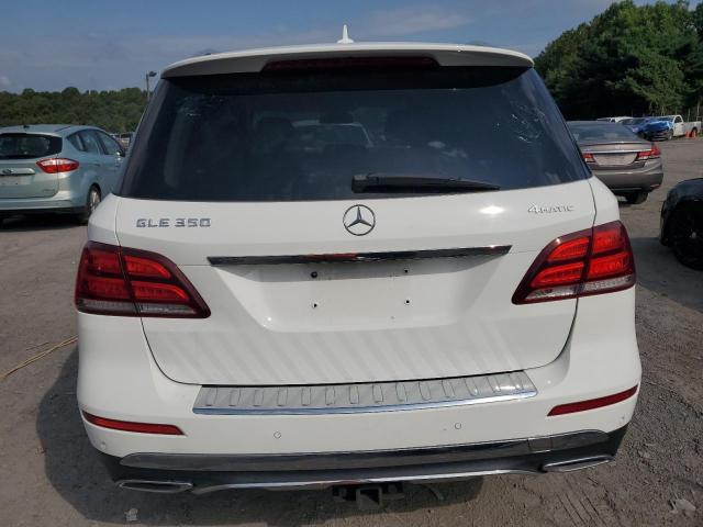 4JGDA5HB5HA953743 - 2017 MERCEDES-BENZ GLE 350 4MATIC WHITE photo 6