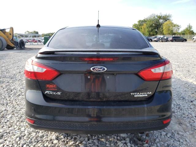 1FAHP3J2XCL431602 - 2012 FORD FOCUS TITANIUM BLACK photo 6