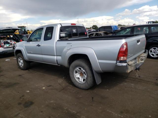 5TETX62N18Z578429 - 2008 TOYOTA TACOMA PRERUNNER ACCESS CAB SILVER photo 2