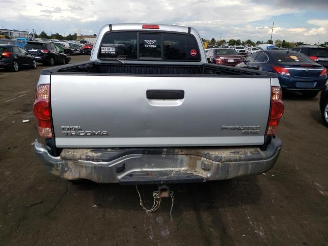 5TETX62N18Z578429 - 2008 TOYOTA TACOMA PRERUNNER ACCESS CAB SILVER photo 6