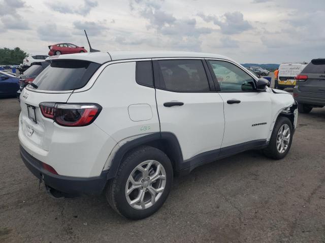 3C4NJDAN9RT126023 - 2024 JEEP COMPASS SPORT WHITE photo 3