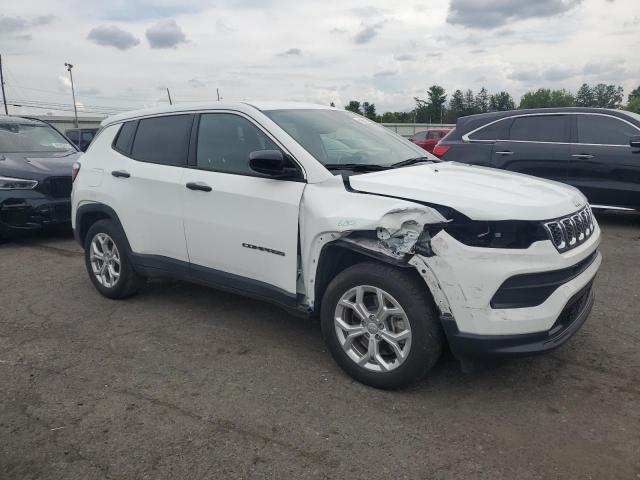 3C4NJDAN9RT126023 - 2024 JEEP COMPASS SPORT WHITE photo 4