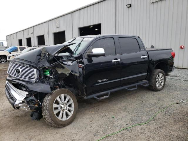 5TFFY5F13DX138581 - 2013 TOYOTA TUNDRA CREWMAX LIMITED BLACK photo 1