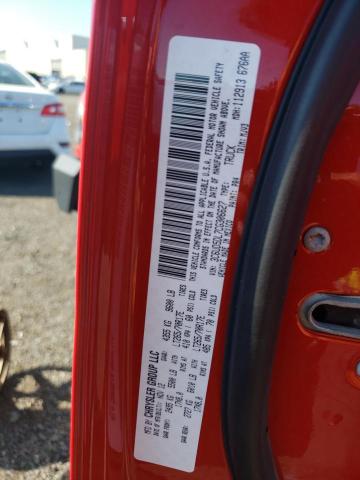 3C6UD5DL7CG306627 - 2012 DODGE RAM 2500 SLT RED photo 12