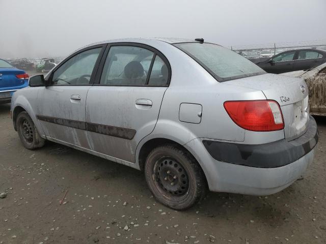 KNADE223596573506 - 2009 KIA RIO BASE SILVER photo 2