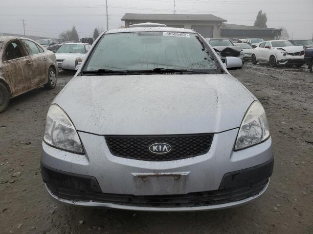 KNADE223596573506 - 2009 KIA RIO BASE SILVER photo 5