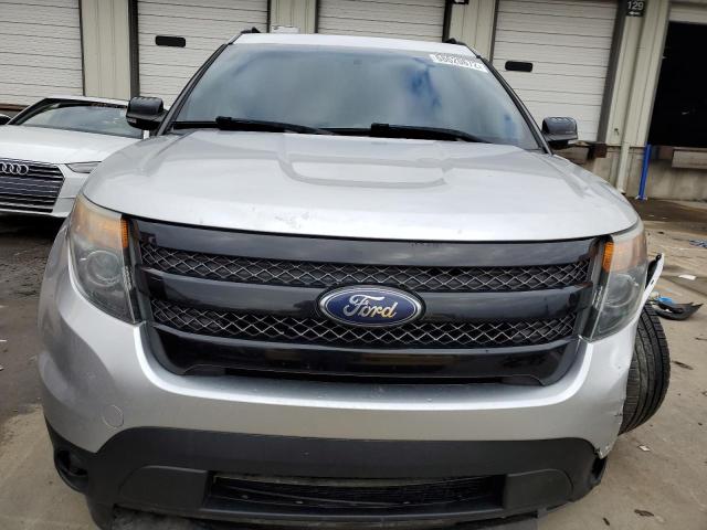 1FM5K8GTXDGB49166 - 2013 FORD EXPLORER SPORT SILVER photo 5