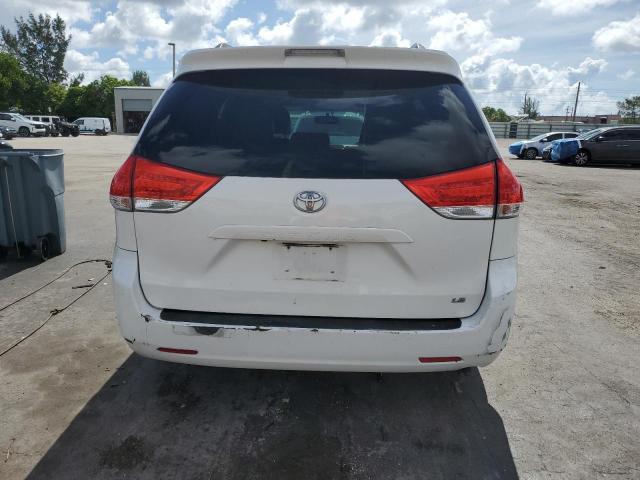 5TDKK3DC4CS193246 - 2012 TOYOTA SIENNA LE 白色 照片 6