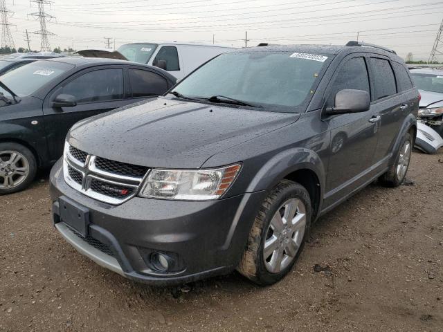 3C4PDCDG8ET158396 - 2014 DODGE JOURNEY LIMITED GRAY photo 1