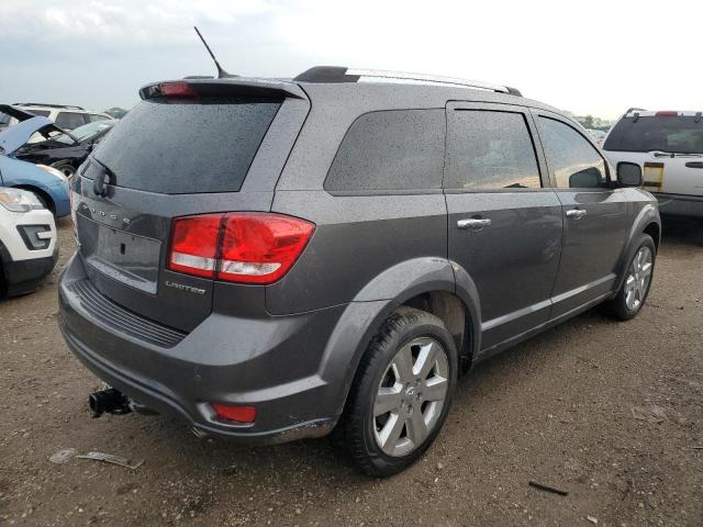 3C4PDCDG8ET158396 - 2014 DODGE JOURNEY LIMITED GRAY photo 3