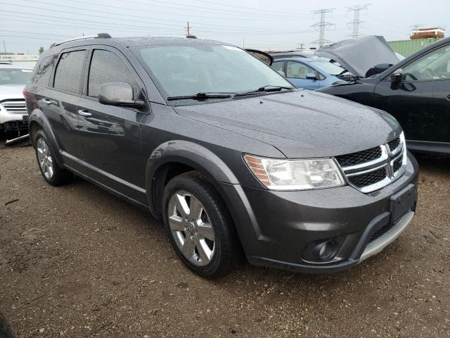 3C4PDCDG8ET158396 - 2014 DODGE JOURNEY LIMITED GRAY photo 4