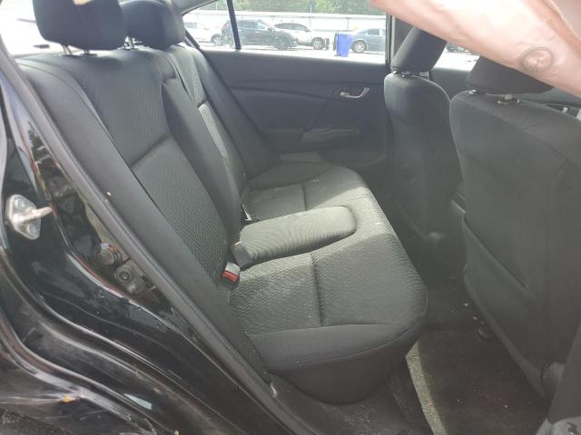19XFB2F51FE005257 - 2015 HONDA CIVIC LX BLACK photo 10