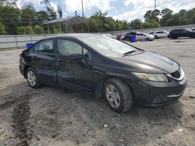 19XFB2F51FE005257 - 2015 HONDA CIVIC LX BLACK photo 4