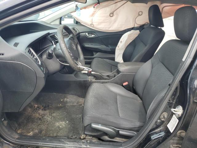 19XFB2F51FE005257 - 2015 HONDA CIVIC LX BLACK photo 7