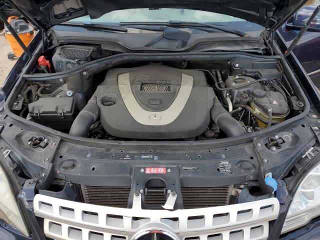 4JGBB8GB4BA658745 - 2011 MERCEDES-BENZ ML 350 4MATIC BLUE photo 11