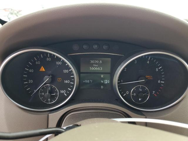 4JGBB8GB4BA658745 - 2011 MERCEDES-BENZ ML 350 4MATIC BLUE photo 9