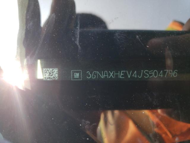 3GNAXHEV4JS504796 - 2018 CHEVROLET EQUINOX LS Синий фото 12