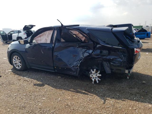 3GNAXHEV4JS504796 - 2018 CHEVROLET EQUINOX LS Синий фото 2