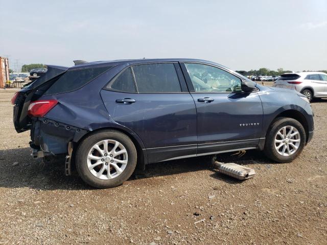 3GNAXHEV4JS504796 - 2018 CHEVROLET EQUINOX LS Синий фото 3