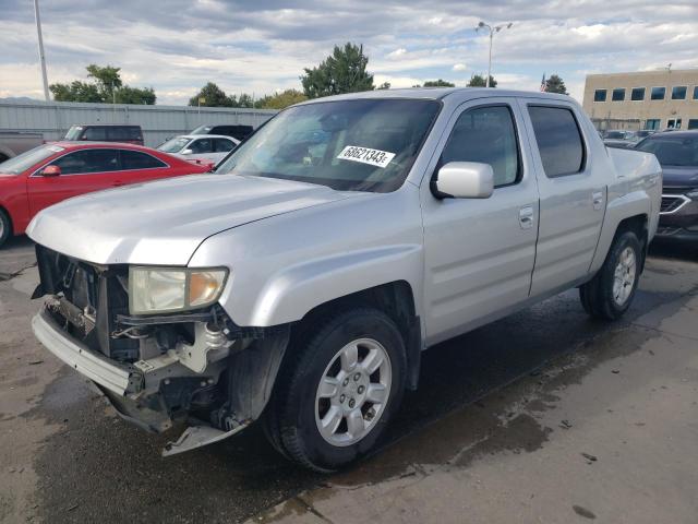 2HJYK165X6H549985 - 2006 HONDA RIDGELINE RTL SILVER photo 1